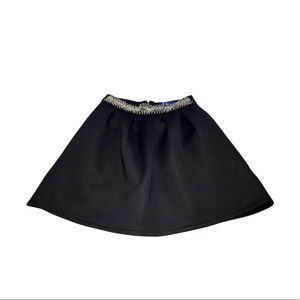 Black Full Circle Skirt